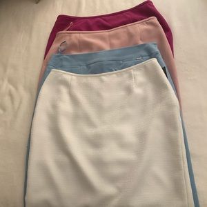 Lot of 4 Tahari ASL pencil skirts